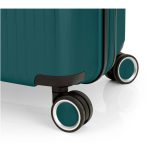 Brooklyn zöld L feladható 20-23kg bőrönd