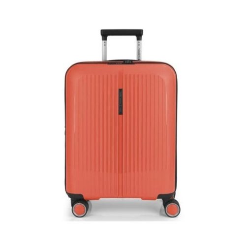 Gabol Brooklyn 55X40x20 korall Wizzair Ryanair bővíthető kabinbőrönd