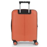 Brooklyn korall S Ryanair 55x40x20 bővíthető bőrönd, kabinbőrönd