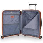 Brooklyn korall S Ryanair 55x40x20 bővíthető bőrönd, kabinbőrönd