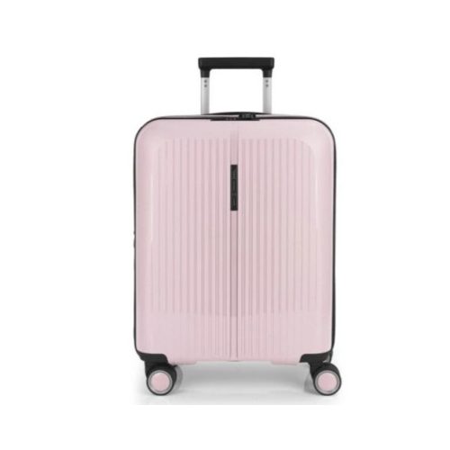 Gabol Brooklyn 55X40x20 rózsaszín Wizzair Ryanair bővíthető kabinbőrönd 