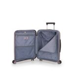 Brooklyn rózsaszín S Ryanair 55x40x20 bővíthető bőrönd, kabinbőrönd