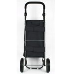 Vanko bordó állítható fogantyús gurulós bevásárló kocsi