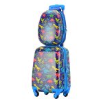 Bontour dínó mintás A (hátizsák+bőrönd), gyerek bőrönd