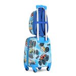 Bontour monster track mintás (hátizsák+bőrönd), gyerek bőrönd