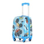 Bontour monster track mintás (hátizsák+bőrönd), gyerek bőrönd