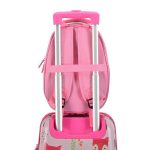 Bontour róka mintás (hátizsák+bőrönd), gyerek bőrönd