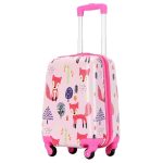 Bontour róka mintás (hátizsák+bőrönd), gyerek bőrönd