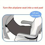 Baba fedélzeti ágy és lábtartó, fekete