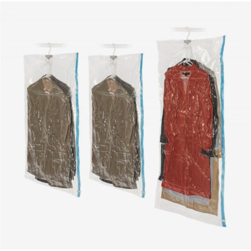 70x140cm függeszthető vákuumtasak, kabátokhoz
