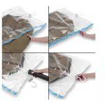 70x140cm függeszthető vákuumtasak, kabátokhoz