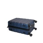 Alfa kék L feladható 20-23kg bőrönd