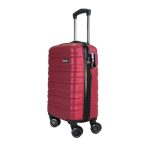 Alfa piros S Ryanair 55x40x20 bőrönd, kabinbőrönd