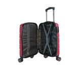 Alfa piros S Ryanair 55x40x20 bőrönd, kabinbőrönd