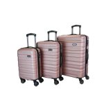 Alfa rosegold bőrönd szett