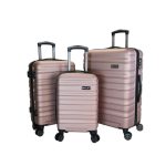 Alfa rosegold bőrönd szett