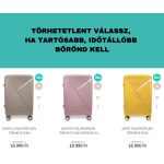 Alfa szürke L feladható 20-23kg bőrönd