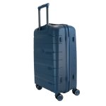 Delta kék M feladott 20kg bőrönd
