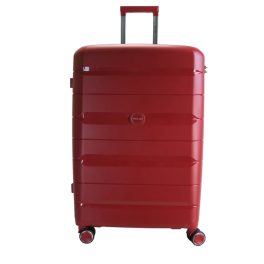 Delta piros L feladható 20-23kg bőrönd