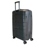 Delta szürke L feladható 20-23kg bőrönd