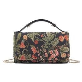 Henney Bear FLORAL SUMMER BLACK válltáska kézitáska