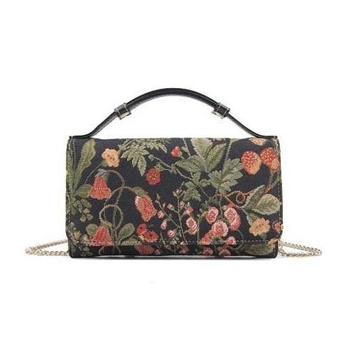 Henney Bear FLORAL SUMMER BLACK válltáska kézitáska