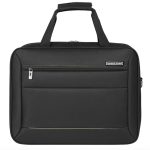 Leonardo fekete 40x30x20 kabintáska, válltáska