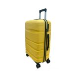 Lima Black sárga L feladható 20-23kg bőrönd