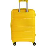 Lima sárga M feladott 20kg bőrönd