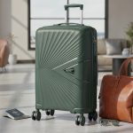 TraveLux Endure II gurulós bőrönd szett sötétzöld