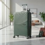 TraveLux Endure IV gurulós bőrönd szett sötétzöld