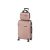 TraveLux Pro IV gurulós bőrönd szett rosegold