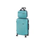TraveLux Pro VI gurulós bőrönd szett lagúnakék