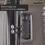 TraveLux Pro XI gurulós bőrönd szett lagúnakék