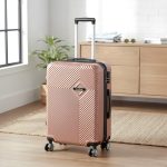TraveLux Pro XXII gurulós bőrönd szett rosegold