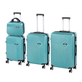 TraveLux Pro XXV gurulós bőrönd szett lagúnakék