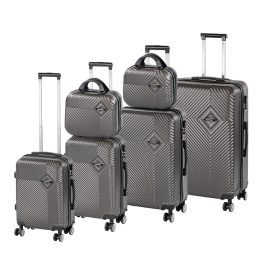 TraveLux Pro XXXXXIV gurulós bőrönd szett szürke