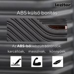 TraveLux Urban XIII gurulós bőrönd szett lazacrózsaszín