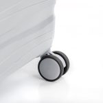 TraveLux Voyager V gurulós bőrönd szett mályvarózsaszín