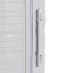 TraveLux Voyager VI gurulós bőrönd szett mályvarózsaszín