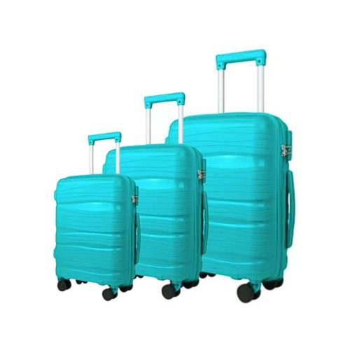 Lima türkiz bőrönd szett