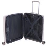 Gladiator Bionic bézs S Ryanair 55x40x20 bővíthető bőrönd, kabinbőrönd