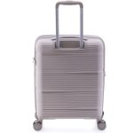 Gladiator Bionic bézs S Ryanair 55x40x20 bővíthető bőrönd, kabinbőrönd
