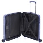 Gladiator Bionic sötétkék S Ryanair 55x40x20 bővíthető bőrönd, kabinbőrönd
