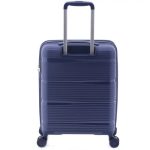Gladiator Bionic sötétkék S Ryanair 55x40x20 bővíthető bőrönd, kabinbőrönd