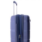 Gladiator Bionic sötétkék S Ryanair 55x40x20 bővíthető bőrönd, kabinbőrönd