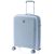 Gladiator Bionic világoskék S Ryanair 55x40x20 bővíthető bőrönd, kabinbőrönd