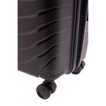 Gladiator Kick-Off szürke M feladott 20kg bővíthető bőrönd