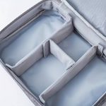 Noa fekete egyszintes kábelrendező táska állítható kábelrendező