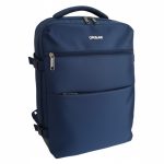 Nova sötétkék kabintáska, laptoptartós Wizzair, Ryanair 40x30x20 hátizsák